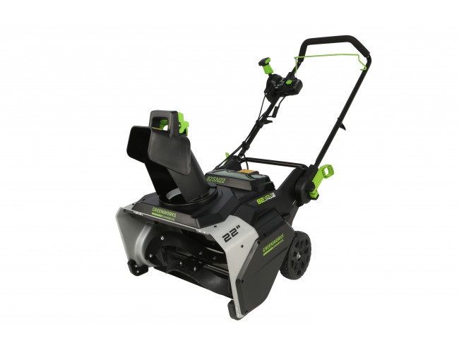 Снегоуборщик GREENWORKS GD82 82V (56 СМ) бесщёточный аккумуляторный