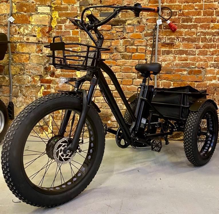 Трехколесный электровелосипед Fat Trike M (R24/20FAT 500W 48V 12.5Ah) Трехколесный электровелосипед Fat Trike M (R24/20FAT 500W 48V 12.5Ah)